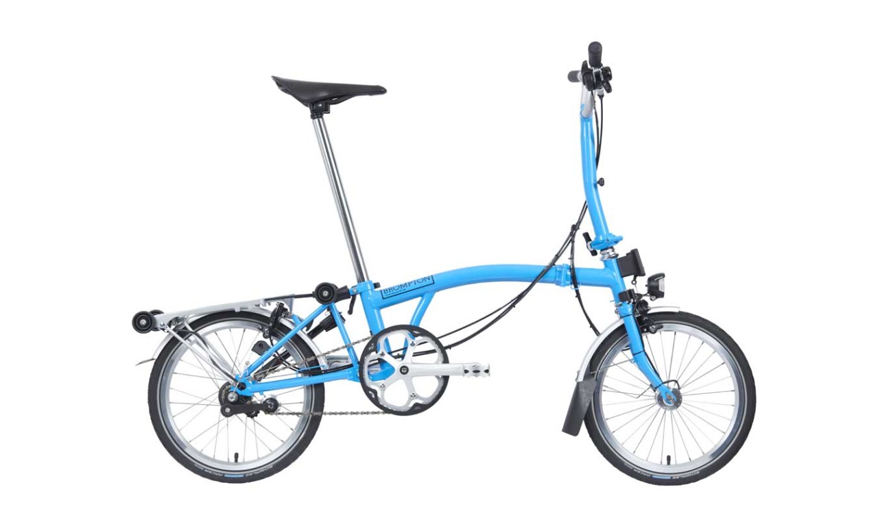 Brompton Archive Edition - Mid - Gloss Arctic Blue